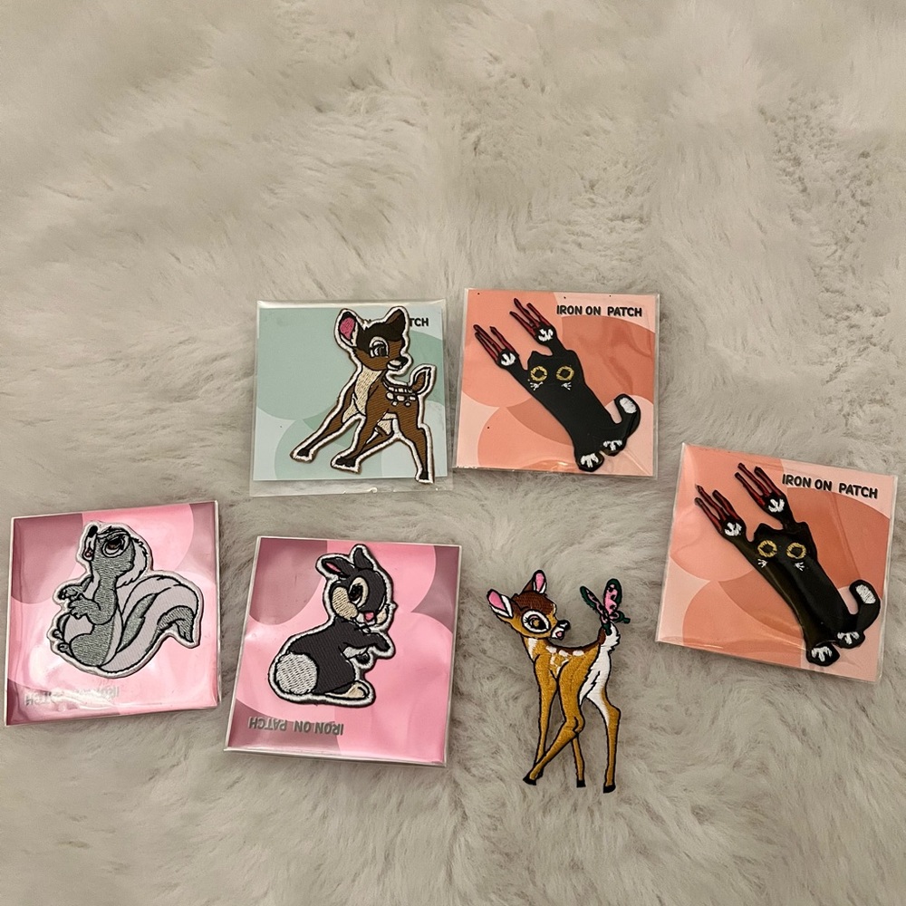 Iron on patches